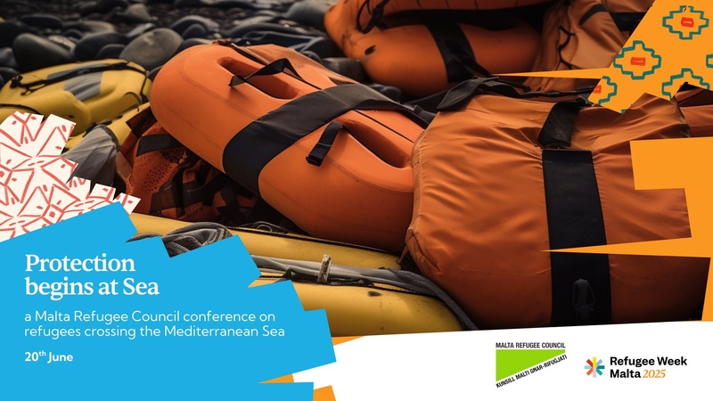 Protection begins at Sea - flyer