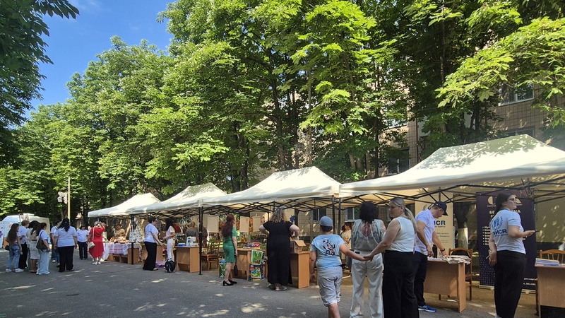 A photo of event in Stefan Voda park in Moldova