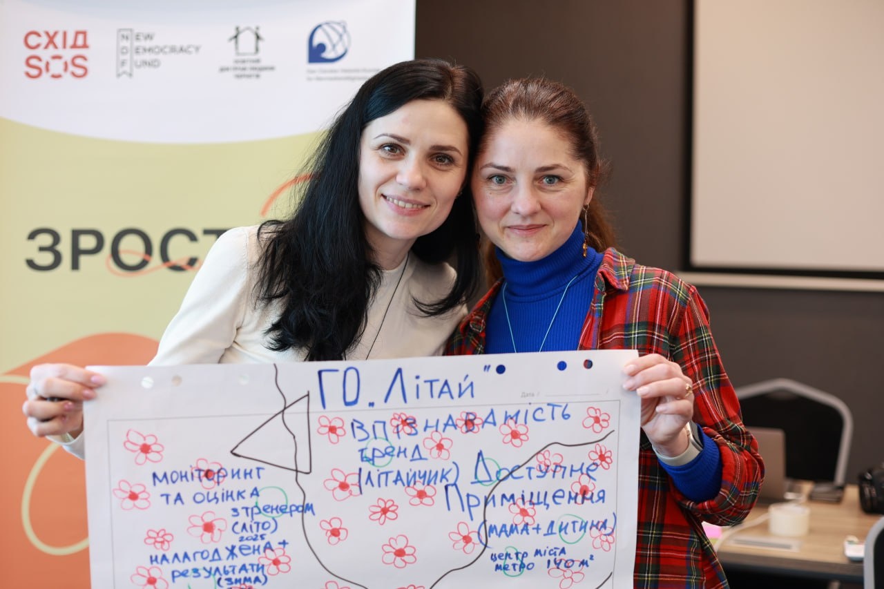 With support from UNHCR's NGO partner Crimea SOS, Valentyna created "Litay" with a mission to support and motivate mothers of children with disabilities to live a full life.