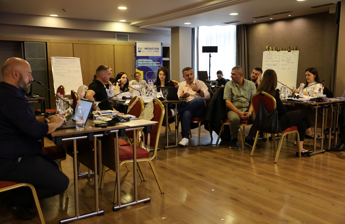 Participants of the training in Tirana, Albania.