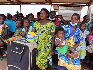 Central African Republic - Benguiade Prisca returns to Bangui after five years of exile in the Democratic Republic of Congo.
