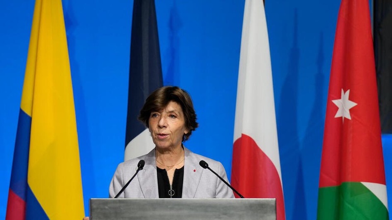 Discour de Mme.Colonna, ministre de l'Europe et des Affaires étrangères en France au Forum mondial sur les réfugiés 2023