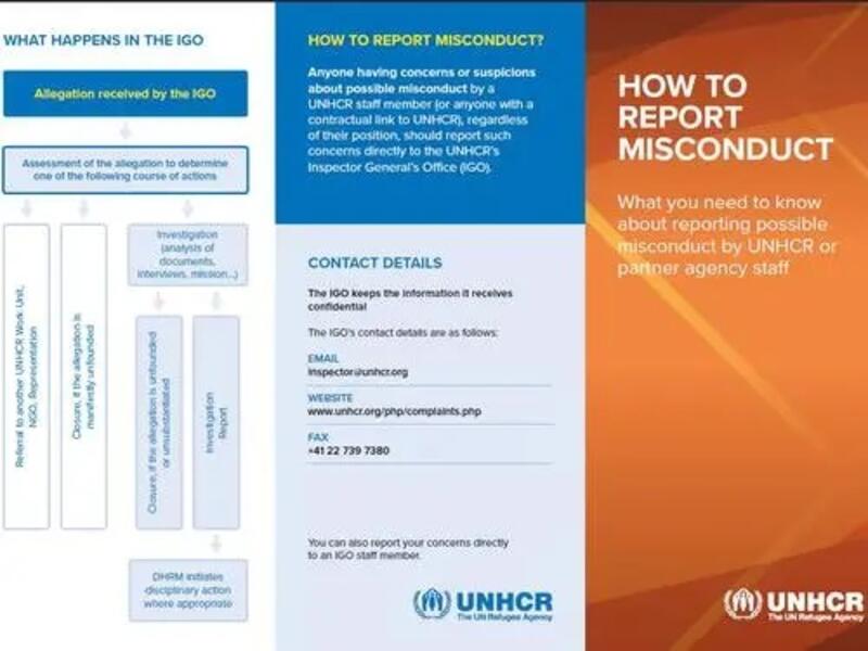 SIGNALER UNE MAUVAISE CONDUITE