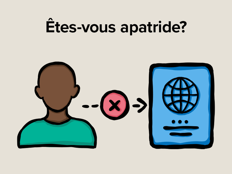 Êtes-vous apatride ?