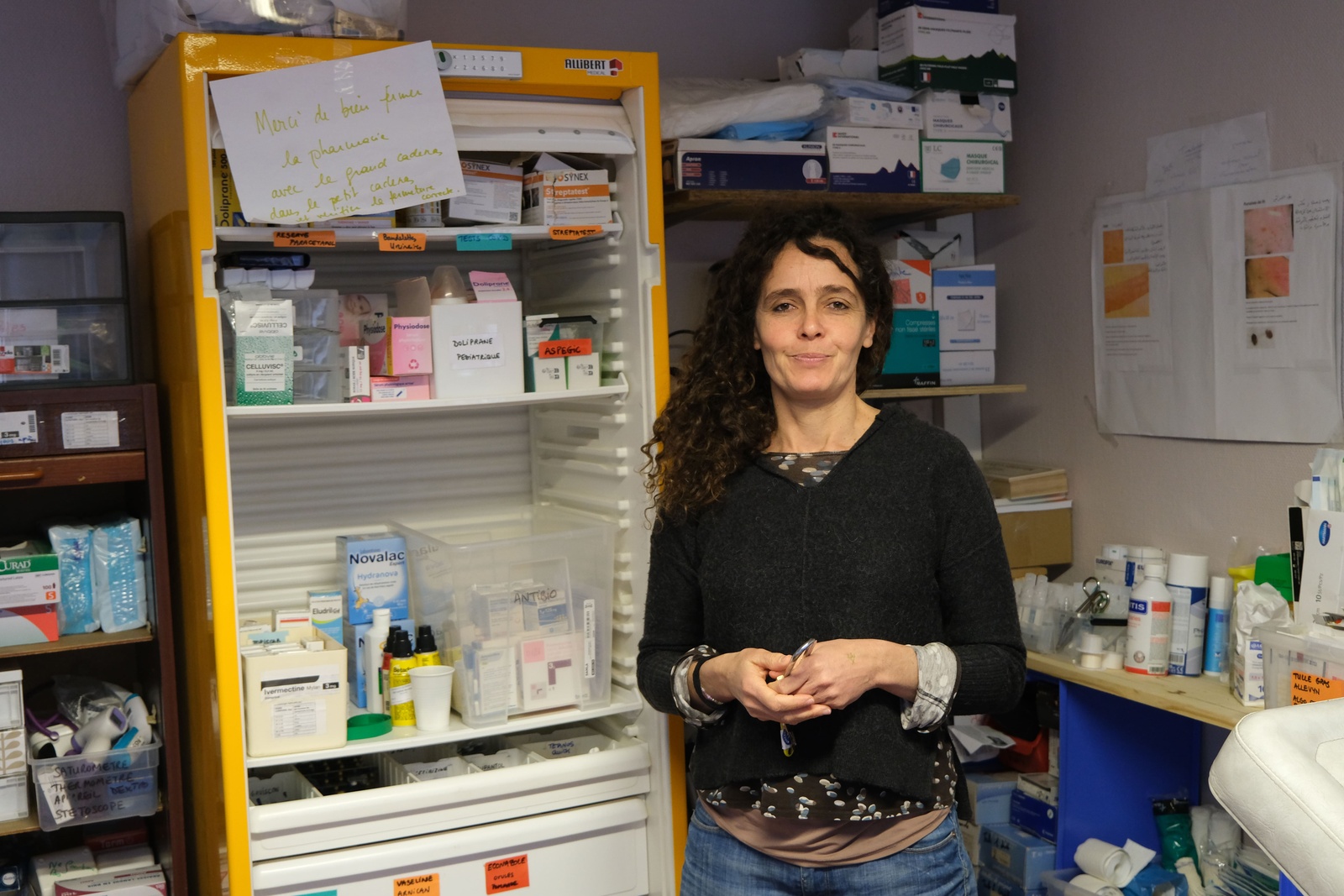 Isabelle Lorre travaille à la permanence médicale de Médecins du Monde. Elle reçoit les personnes ayant traversé la frontière franco-italienne. 