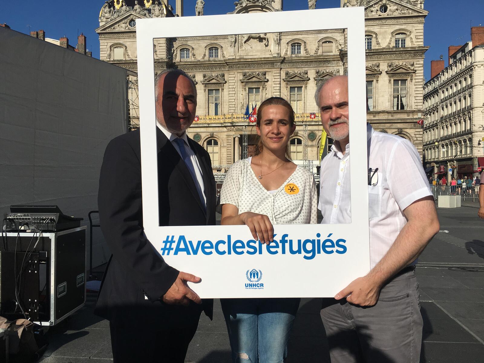 La Marche des Parapluies à Lyon