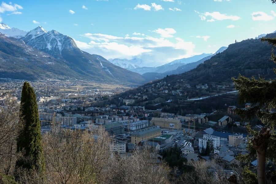Vue de Briançon