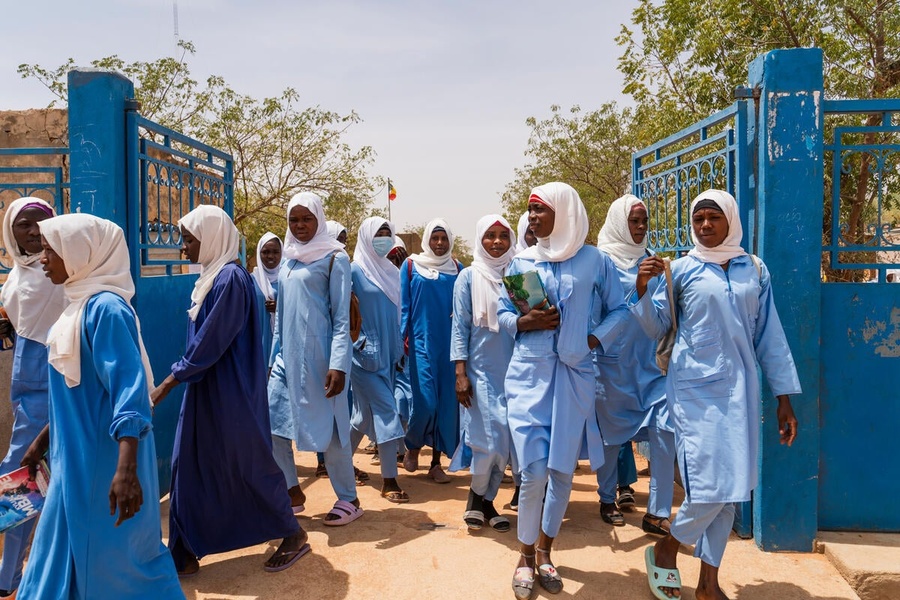 Chad. Thousands of Sudanese refugees continue to flee across border