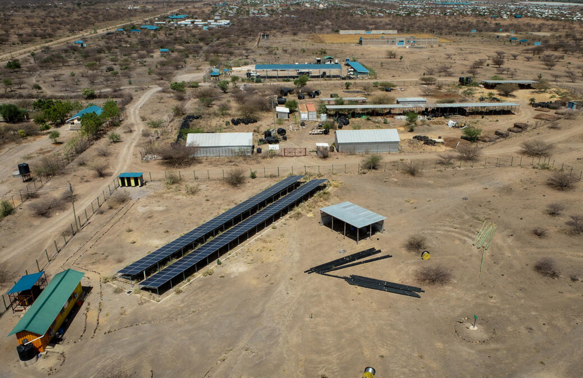 Kenya. UNHCR and partners are upscaling the use of solar energy in Kakuma