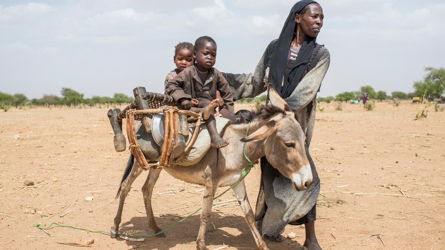 Chad. New Sudanese refugee arrivals from Sudan
