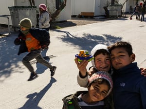 Greece. UNHCR upgrades the Kara Tepe accommodation facility