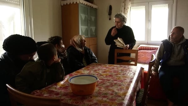 H “γιαγιά των προσφύγων” στην Ειδομένη