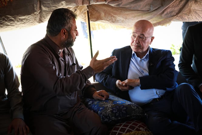 Syria. Internally displaced families continue to seek safety and support