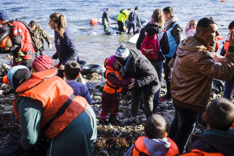 UNHCR figures show over one million refugees and migrants reach Europe by sea in 2015, with almost 4,000 feared drowned.