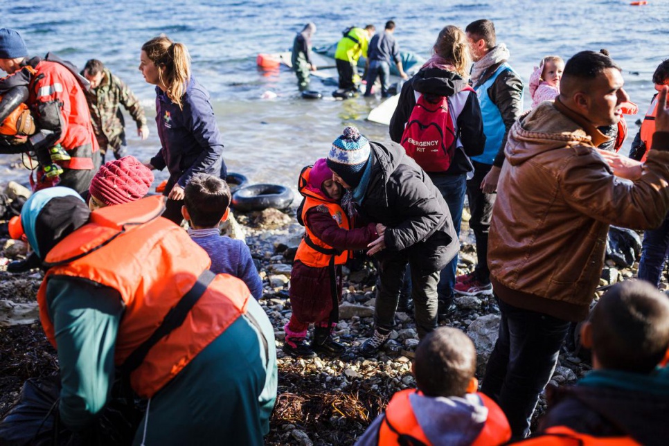 Πάνω από 1 εκατ. πρόσφυγες πέρασαν στην Ελλάδα από τις αρχές του 2015
