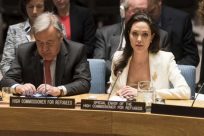 UNHCR’s Guterres and Jolie Pitt address UN Security Council on Syria