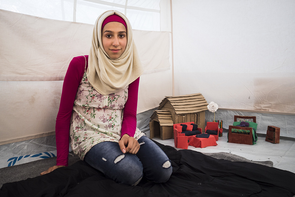 Greece. After fleeing Syria with her three children, Wafaa Tabra dreams of reuniting with her husband in Germany