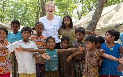 Cate Blanchett: «Μάχη ενάντια στον χρόνο» για την προστασία των προσφύγων Rohingya από τους μουσώνες