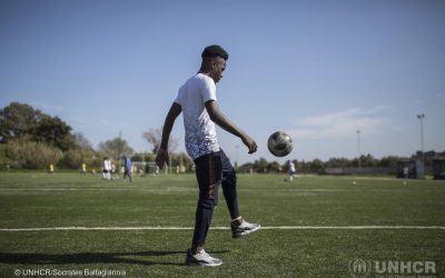 Το όνειρο ενός εφήβου από το Κονγκό γίνεται πραγματικότητα μέσα από την ποδοσφαιρική ομάδα της Λέσβου