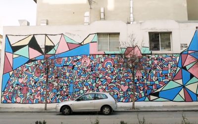 Παγκόσμια Ημέρα κατά του Καρκίνου: τοιχογραφία της  Ύπατης Αρμοστείας στο Θεαγένειο Αντικαρκινικό Νοσοκομείο Θεσσαλονίκης