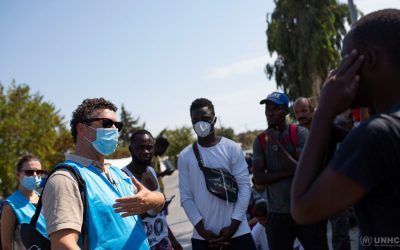 Kύρια σημεία των δηλώσεων προς τον Τύπο του Philippe Leclerc, Αντιπρόσωπου του Ύπατου Αρμοστή του ΟΗΕ για τους Πρόσφυγες στην Ελλάδα, κατά την επίσκεψή του στη Λέσβο