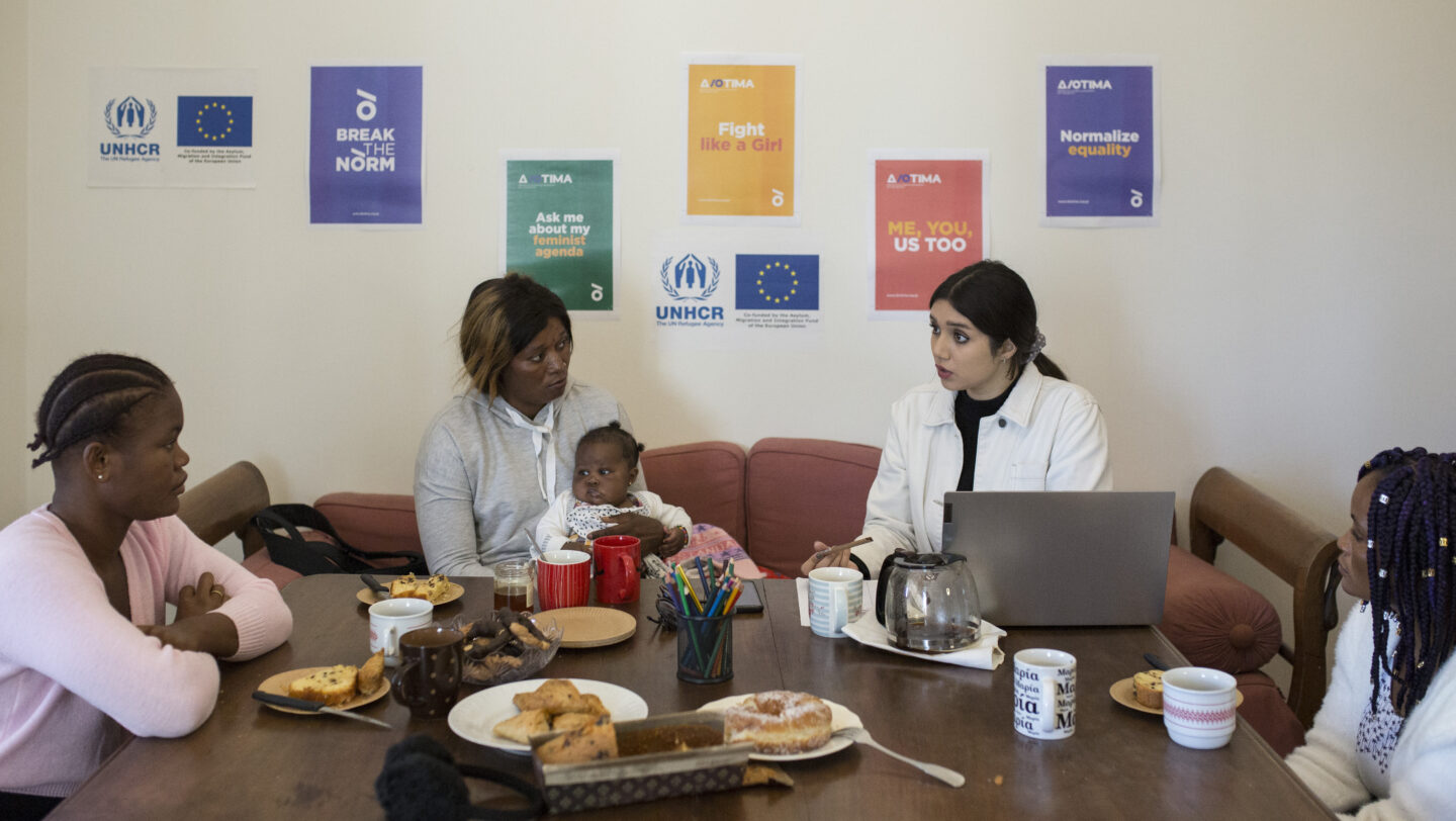 Greece: UNHCR GBV Prevention Programme - a “shield” for refugee and asylum-seeker women on Lesvos