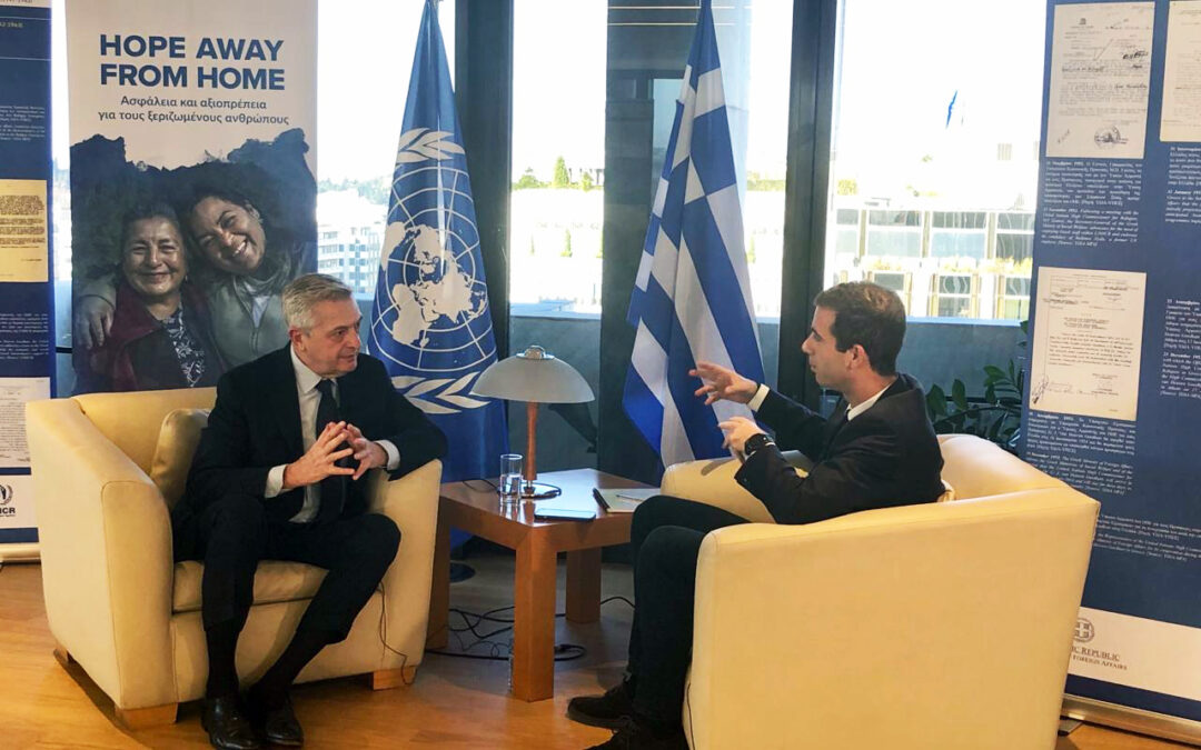 Συνέντευξη του Ύπατου Αρμοστή του ΟΗΕ για τους Πρόσφυγες, Filippo Grandi, στην ΕΡΤ