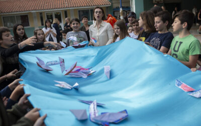 Τα Μαθητικά Καλλιτεχνικά Φεστιβάλ «Μαζί!» παρουσιάζουν σε πόλεις σε όλη την Ελλάδα έναν κόσμο όπως τον θέλουν τα παιδιά