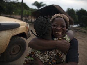 The Democratic Republic of Congo Nansen Award 2013 Rose and Sister Angélique Namaika