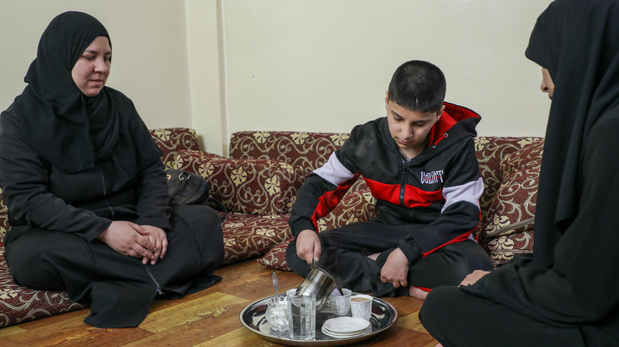 Jordan. Cash Assistance is a critical support for Syrian refugee &amp; single mother, Um Ali