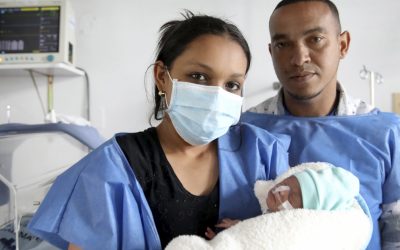 Colombia gives Venezuela newborns a start in life