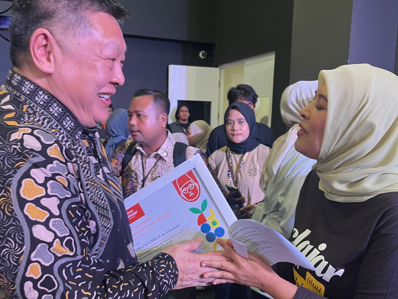 UNHCR Representative and Cikal School Founder