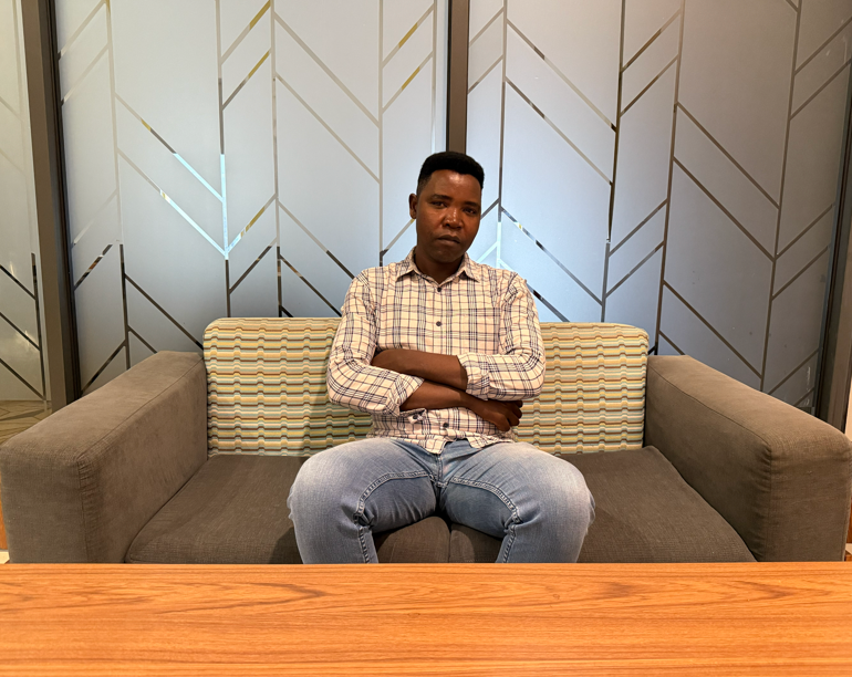 Mutassim, pengungsi asal Sudan