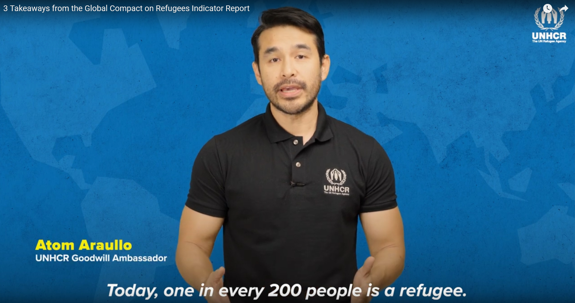 Play the video: Three takeaways from the Global Compact on Refugees Indicator Report