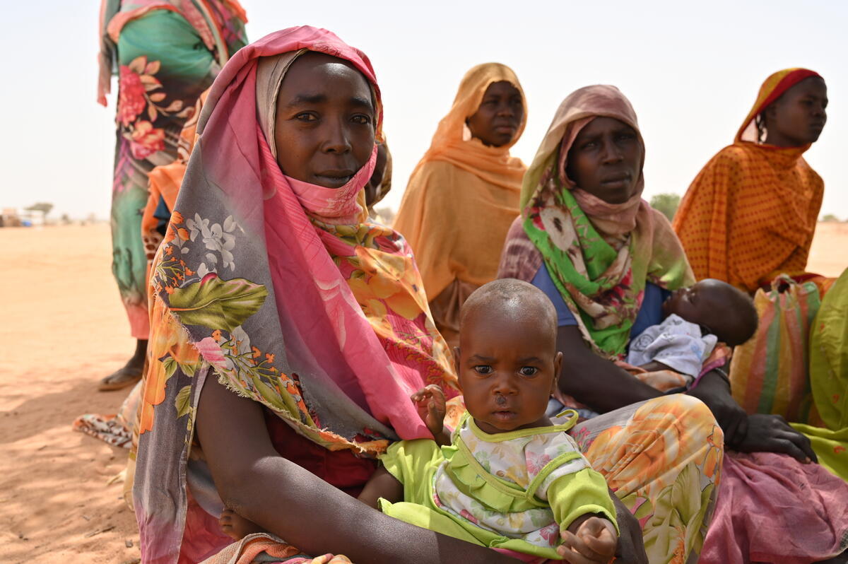 Chad. Facing grief and hunger, Sudanese refugees in Chad hope the world will not forget them