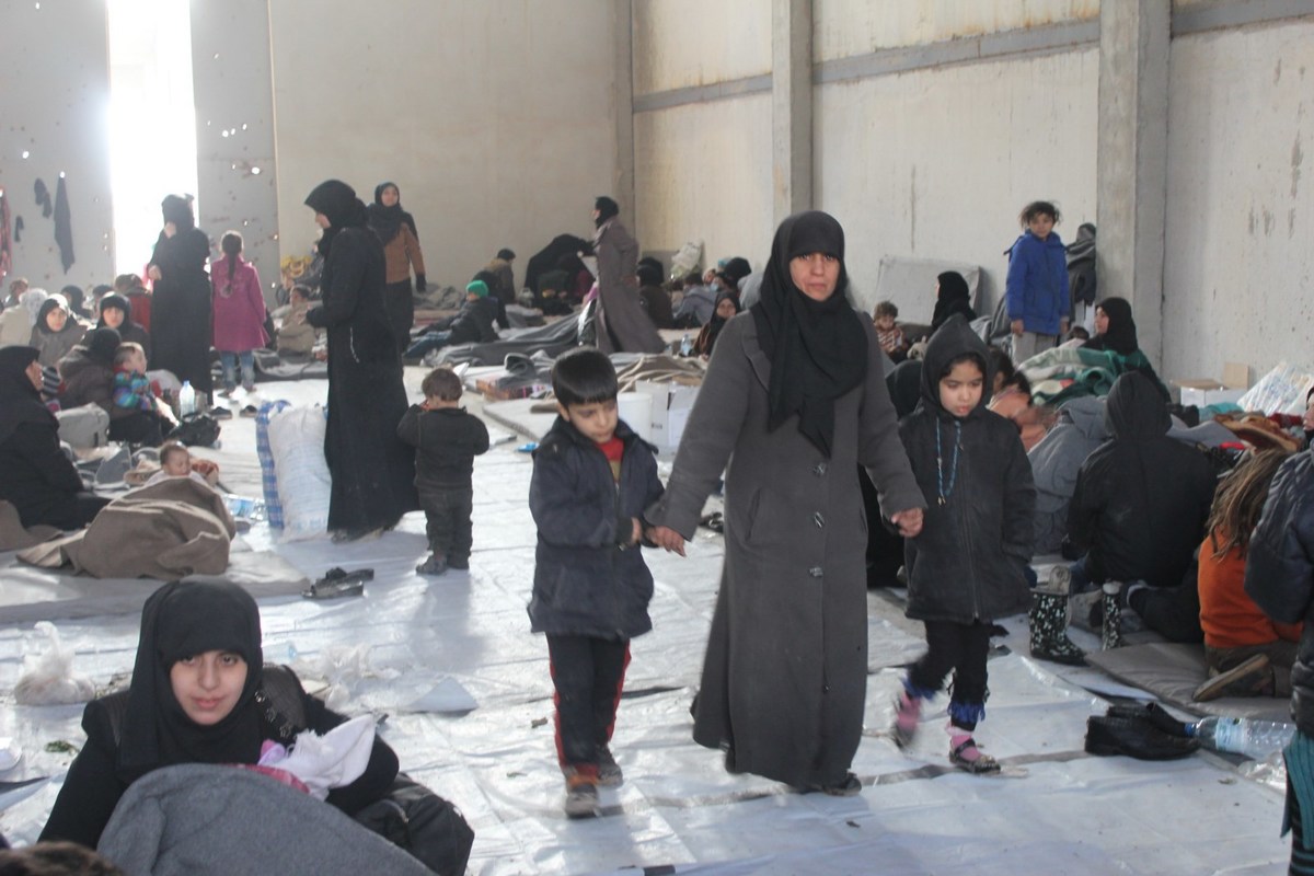 Syria. Providing assistance to the newly displaced from East Aleppo