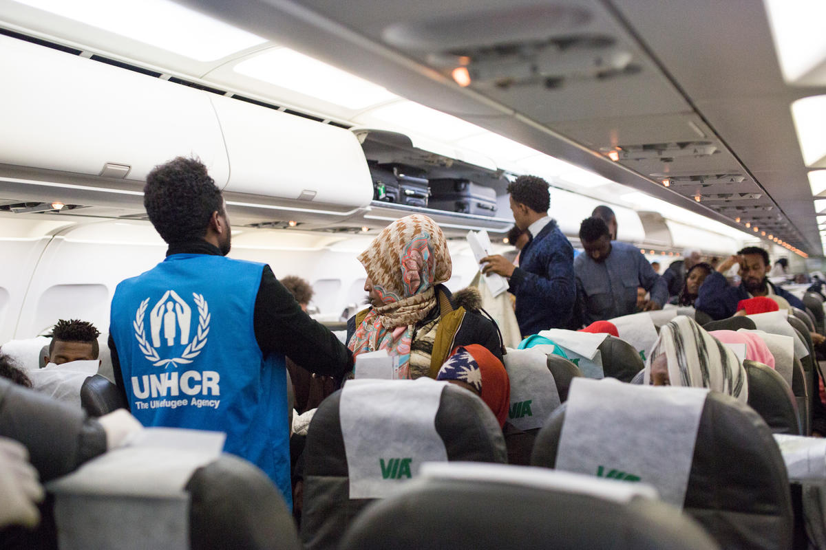 Italy. Second evacuation of vulnerable refugees from Libya to Italy
