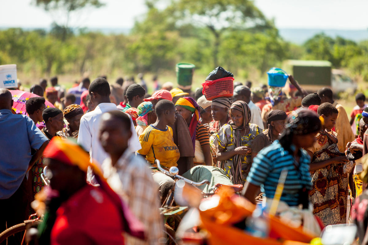 Tanzania. Market provides opportunities for Burundian refugees