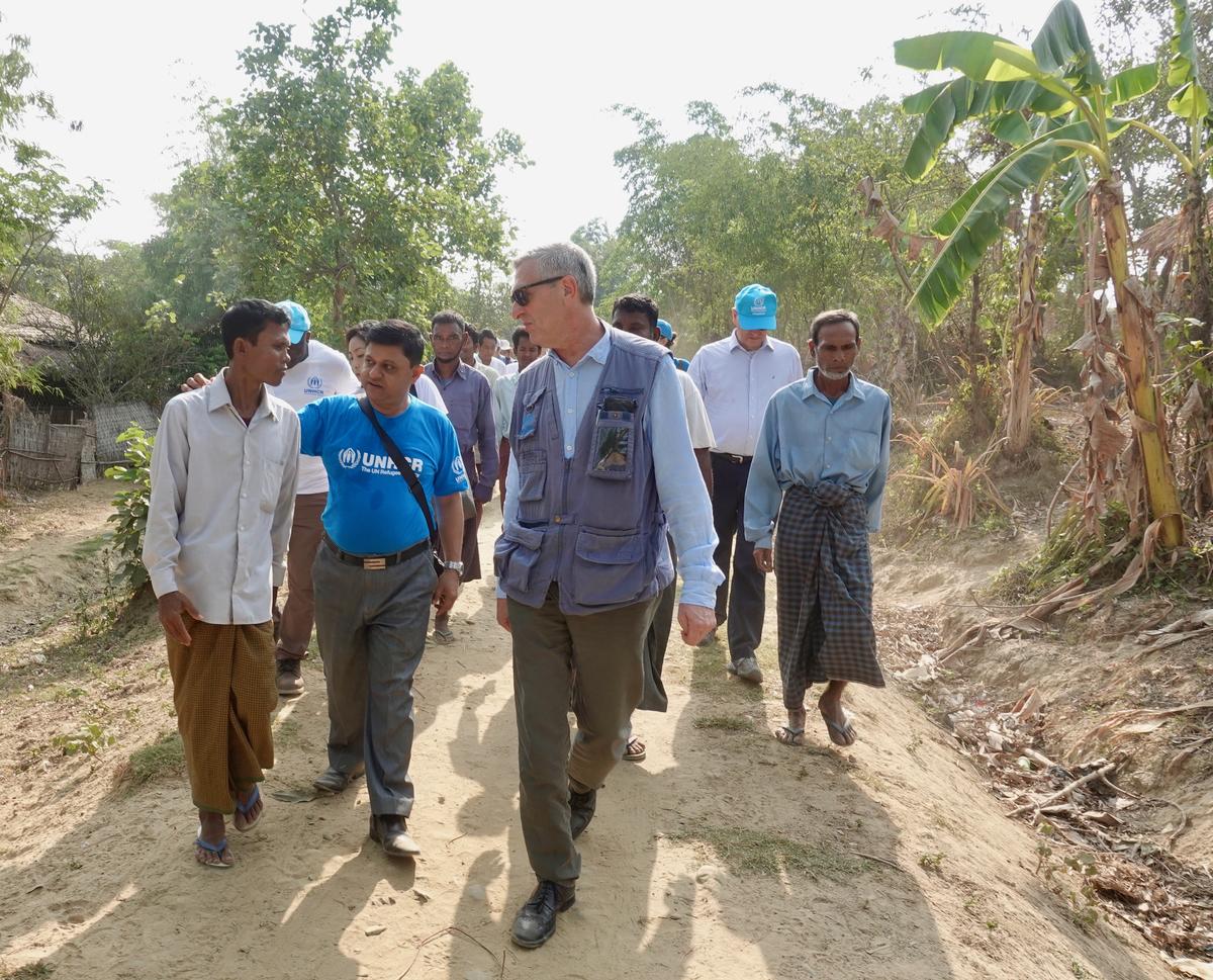 Myanmar. High Commissioner's visit