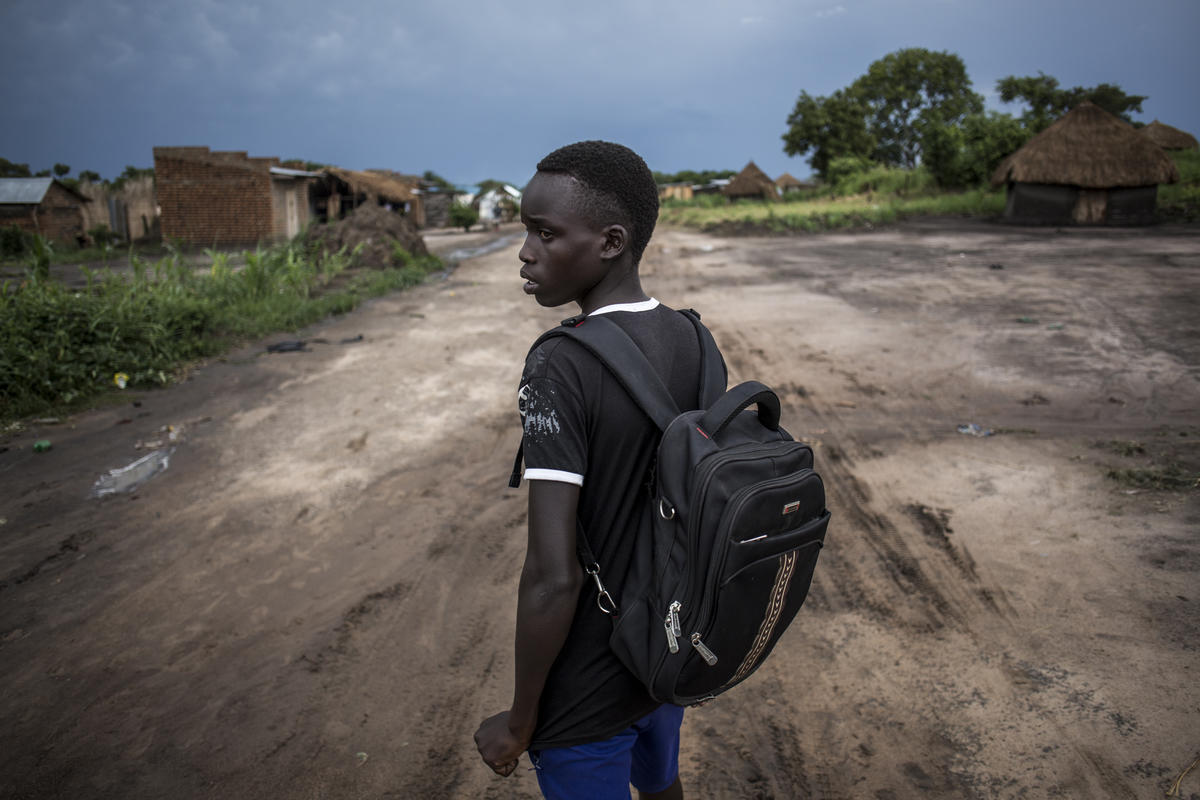 Democratic Republic of Congo. Helping South Sudanese children attend school