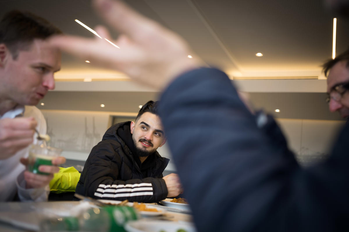 Germany. Syrian refugee finds safe harbour in Hamburg