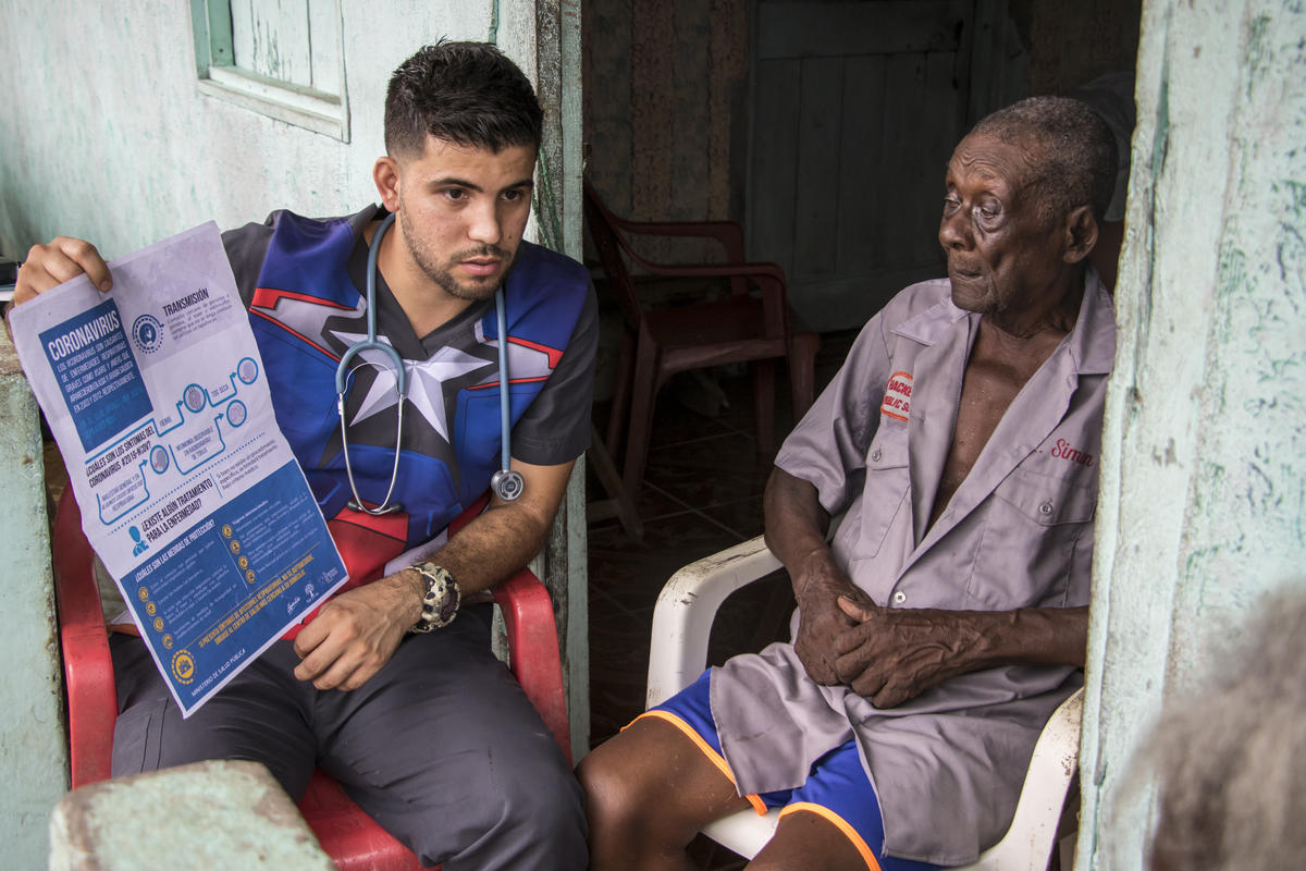 Ecuador. Venezuelan doctor cares for refugees and locals amid Covid-19 fears