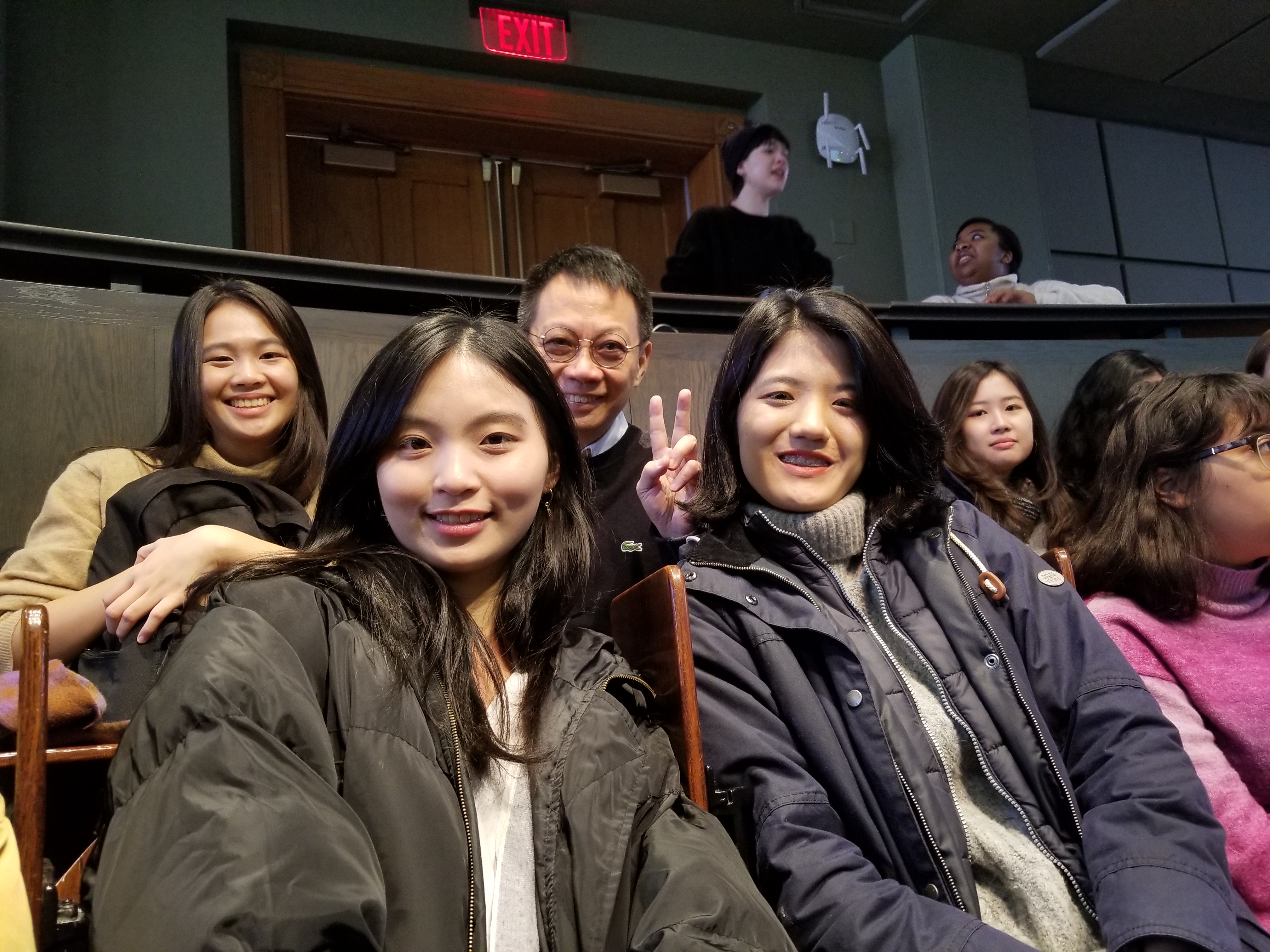 Dr Lam with Harvard College in Asia