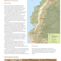 UNHCR Global Appeal 2013 Update - Ecuador