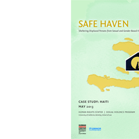 Safe Haven: Case Study, Haiti
