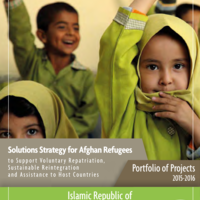 Solutions strategy for Afghan refugees, Islamic Republic of Iran 2015/2016