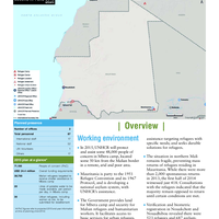 UNHCR Global Appeal 2015 Update - Mauritania