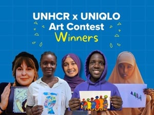 Switzerland. 2023 UNHCR x UNIQLO Youth With Refugees Art Contest