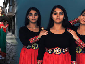 Belgium. Madina from Afghanistan dreams of setting up a school for girls in Afghanistan (The Dream Diaries)