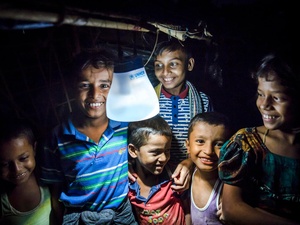 Bangladesh. Aid continues to arrive for Rohingya families